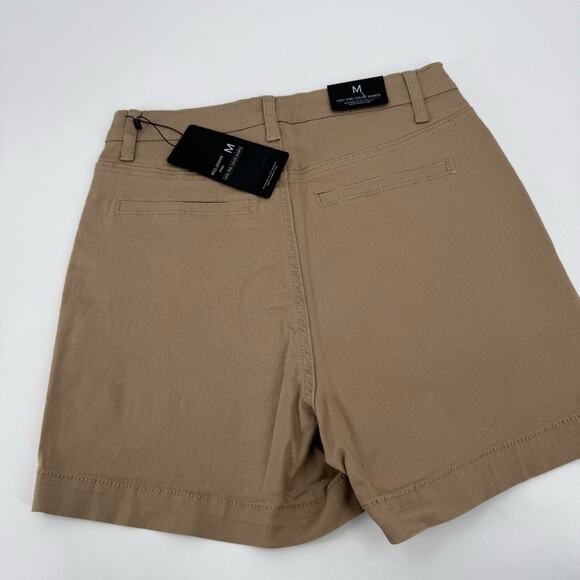 NWT American Bazi Tan Color High rise shorts - Picture 3 of 5